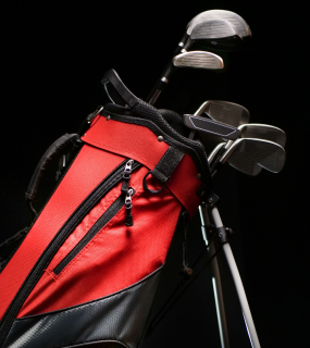 Golf course upper level view